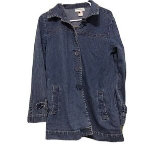 NorthStyle Blue Jean Jacket with Classic Denim Stitching